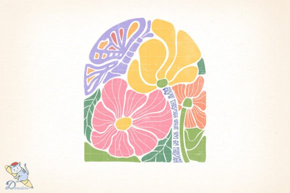 Boho Grow Through What You Go Through