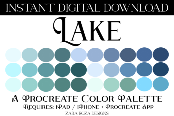Lake Procreate Color Palette: A Digital Artist’s Secret for Vibrant, Versatile Art