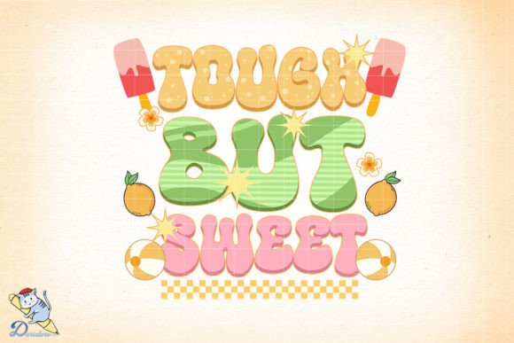 Tough but Sweet Summer PNG: A Creative Resource for Designers and Makers